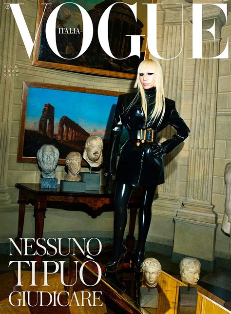 donatella versace vogue.